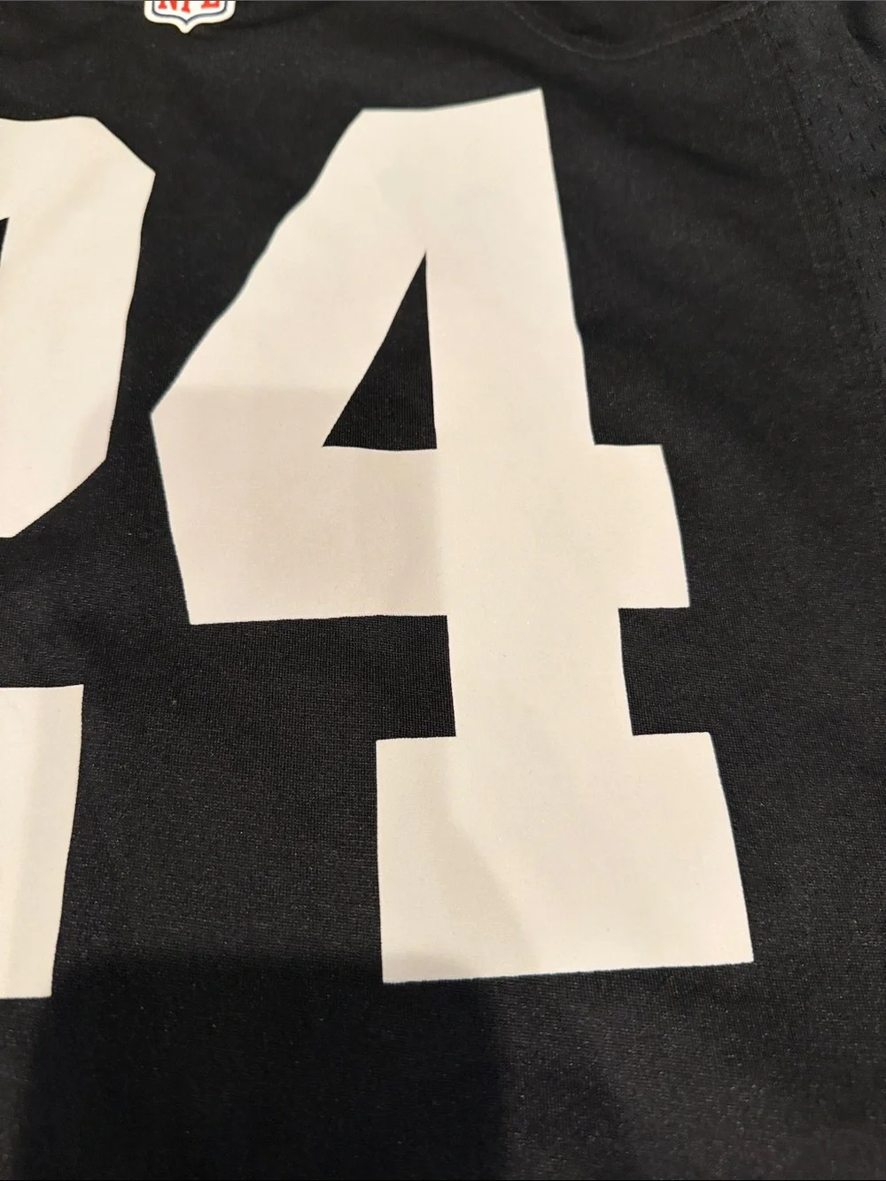 Nike NFL On Field Jersey Oakland Raiders Charles Woodson #24 Black Size L